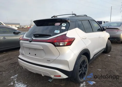 2023 Nissan Kicks Sr Xtronic Cvt z USA, uszkodzony, nr VIN 3N1CP5DVXPL470192